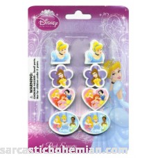Princess Erasers 8 Pack B004V9JY62